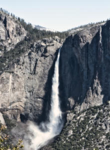 Bridal Veil Falls in Yosemite